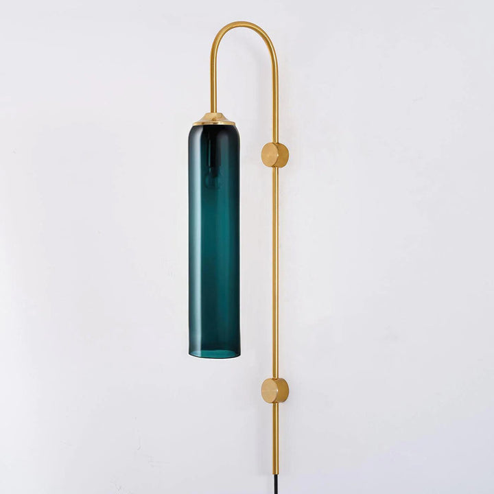 Modern Glas Vägglampa med Stickkontakt
