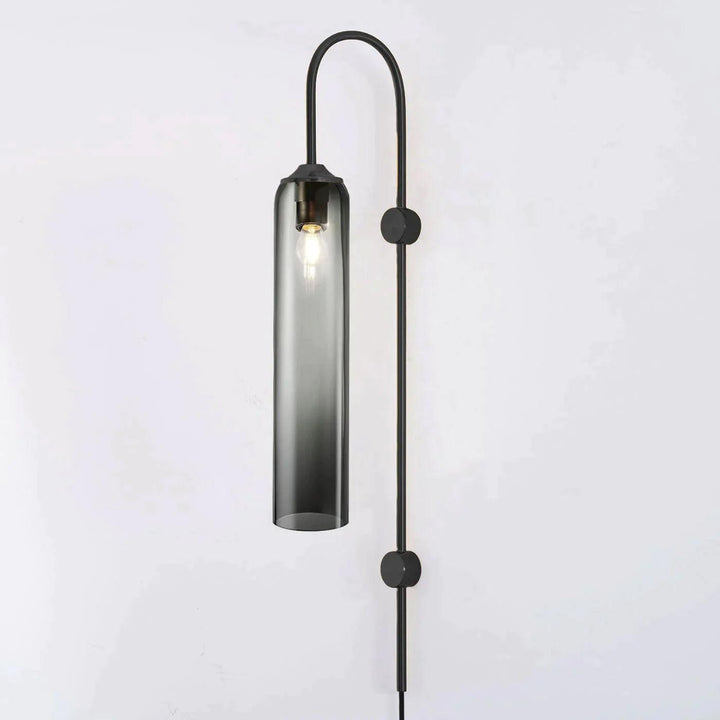 Modern Glas Vägglampa med Stickkontakt