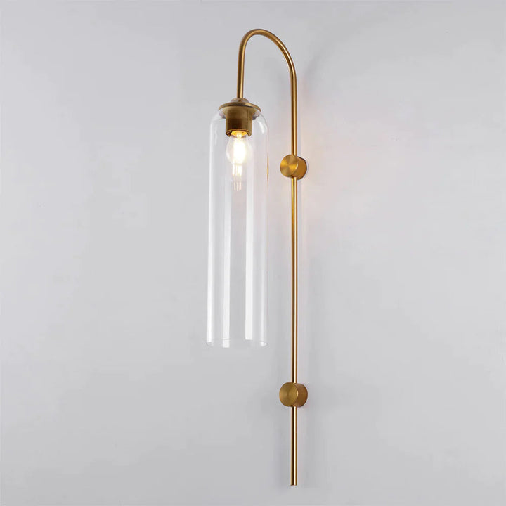 Modern Glasvägglampa