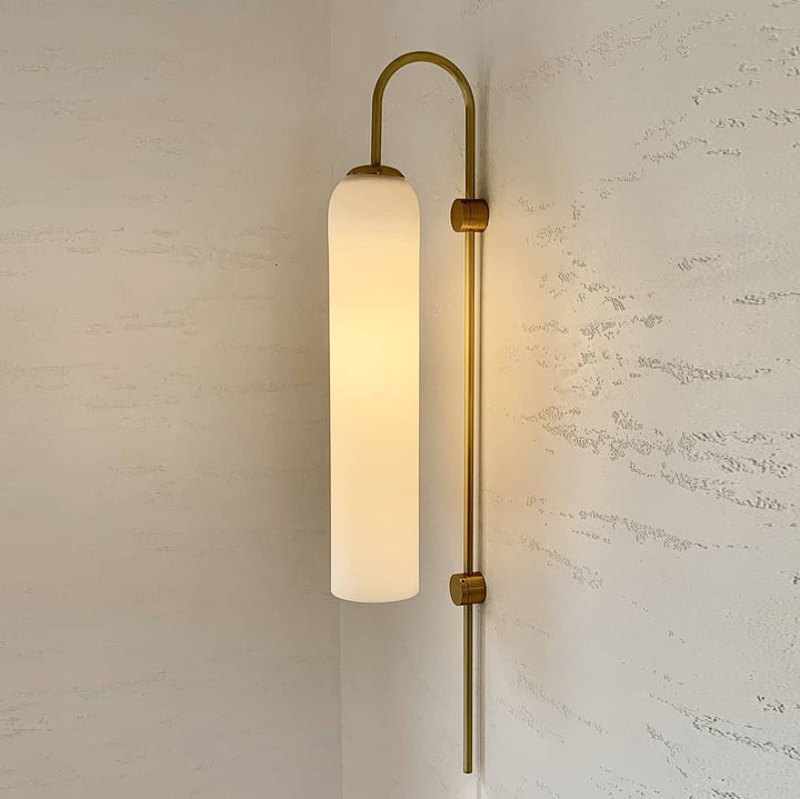Modern Glasvägglampa
