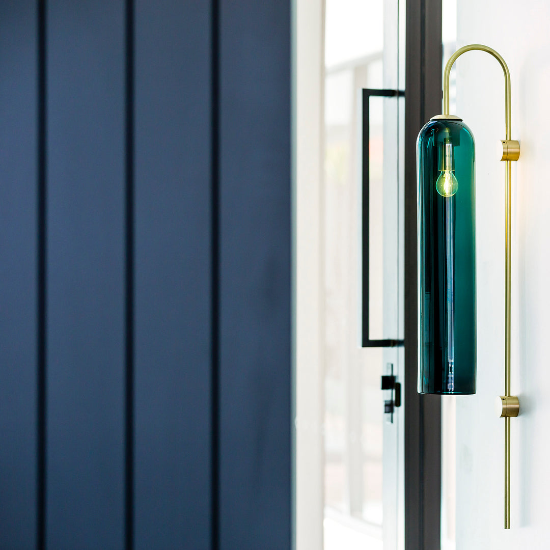 Modern Glasvägglampa