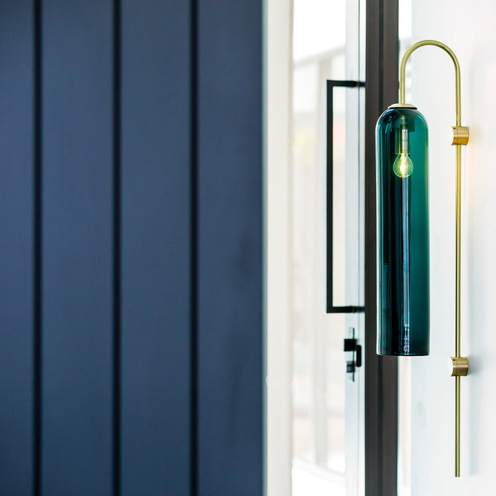 Modern Glasvägglampa