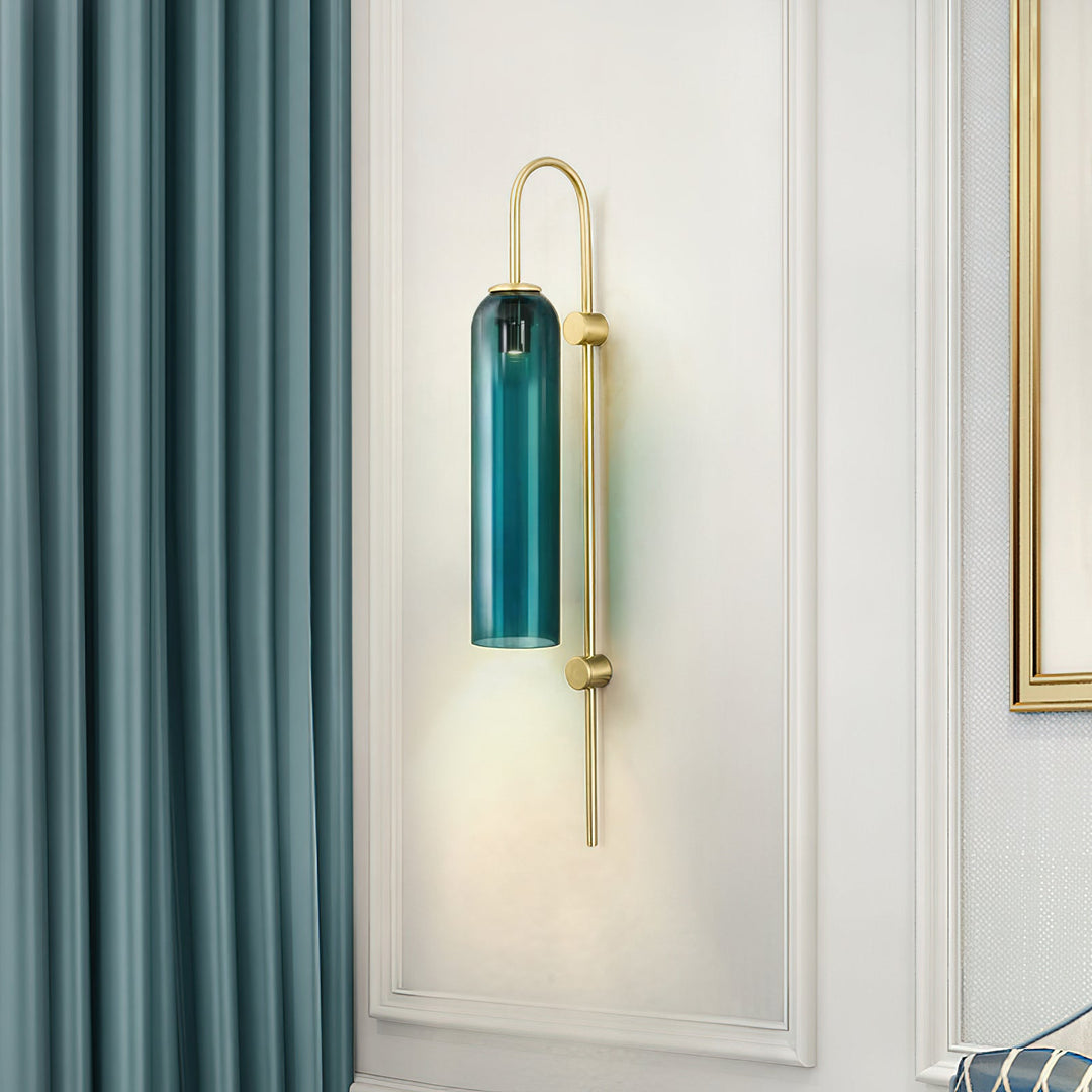 Modern Glasvägglampa