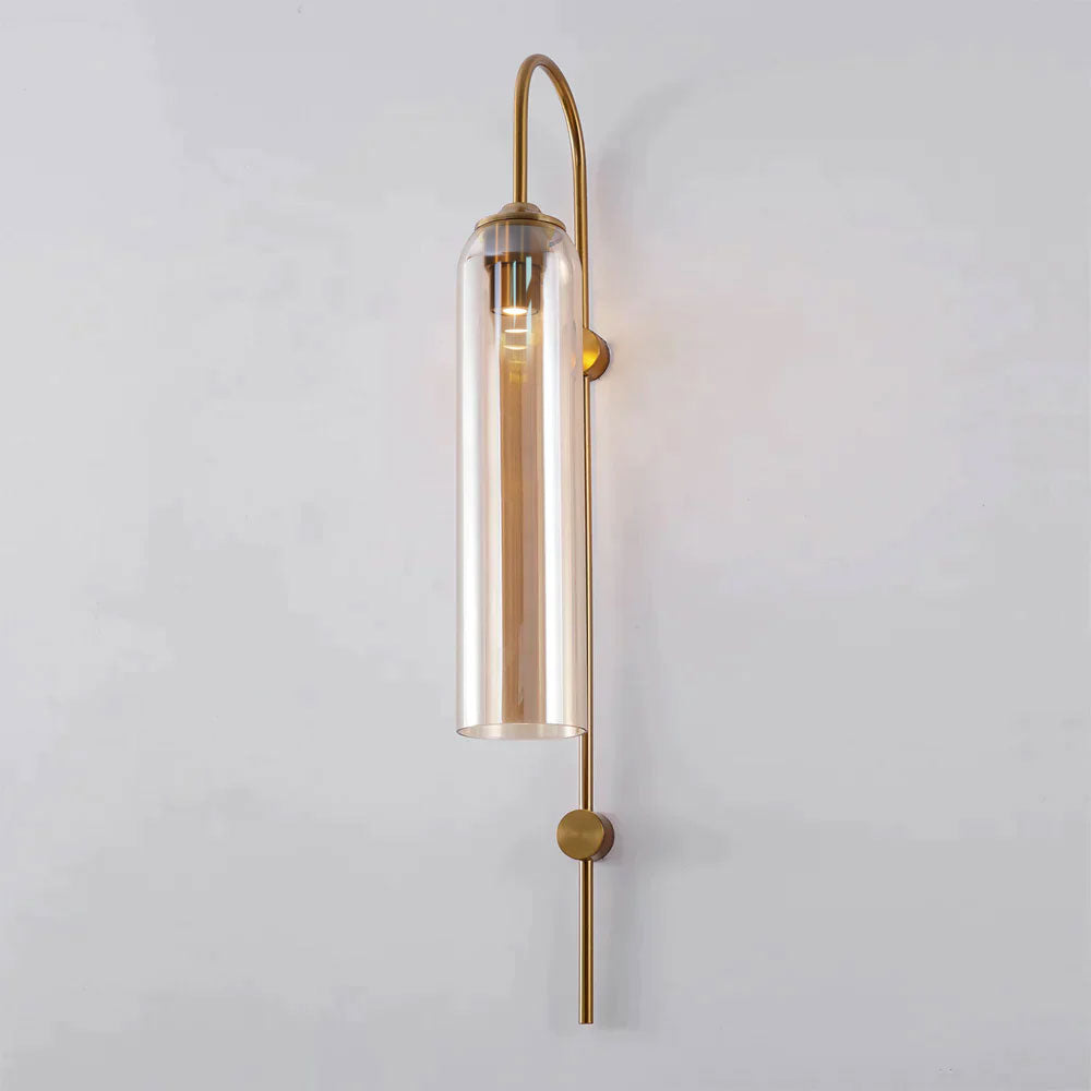 Modern Glasvägglampa
