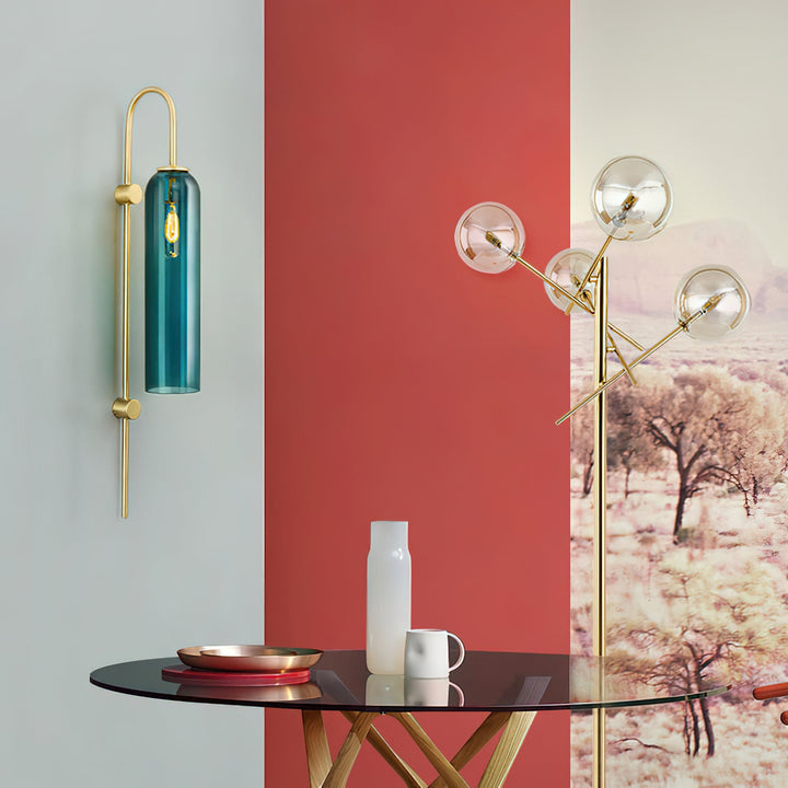 Modern Glasvägglampa