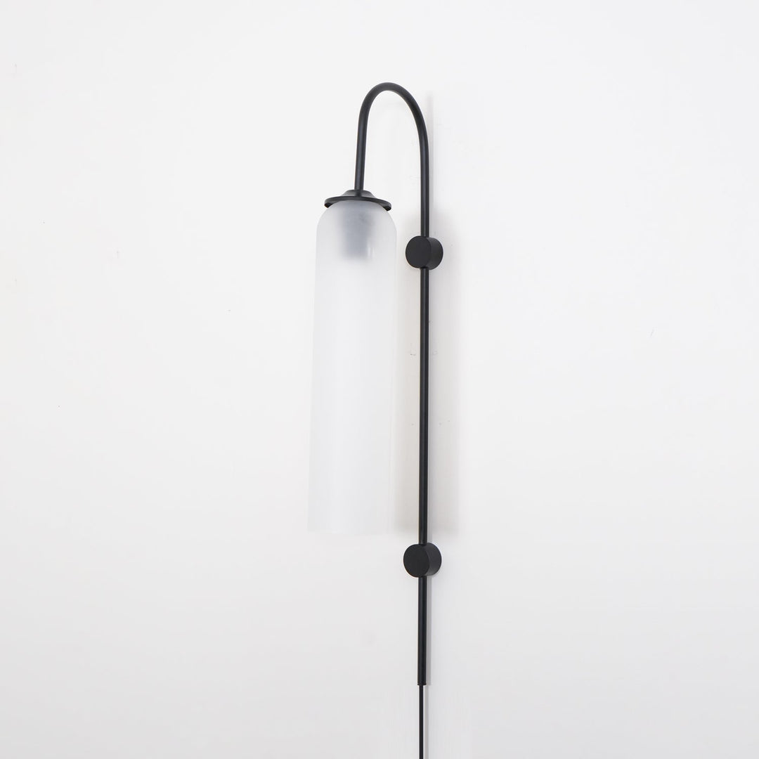 Modern Glas Vägglampa med Stickkontakt