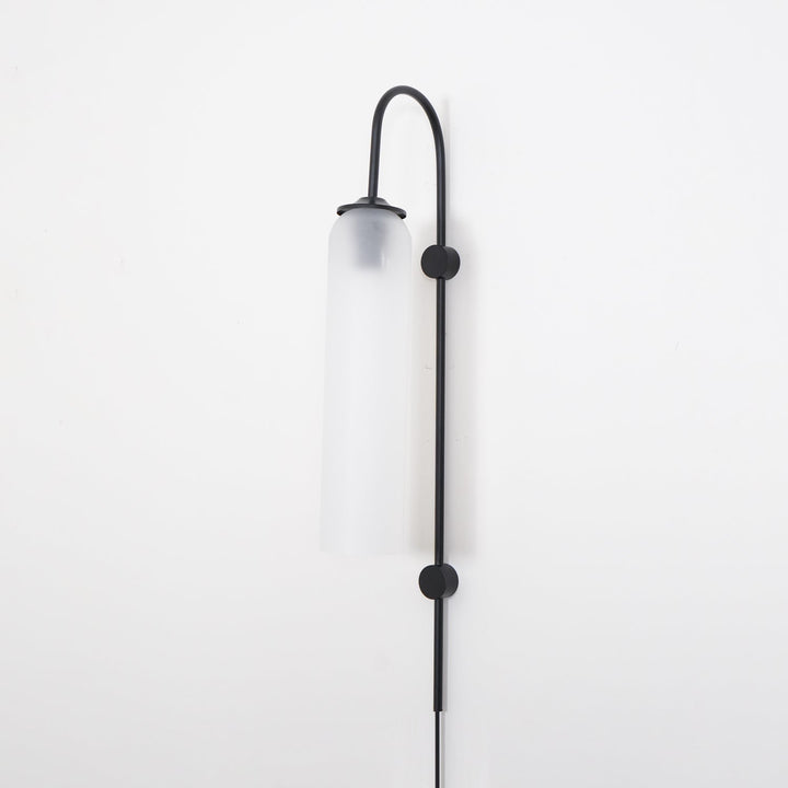 Modern Glas Vägglampa med Stickkontakt