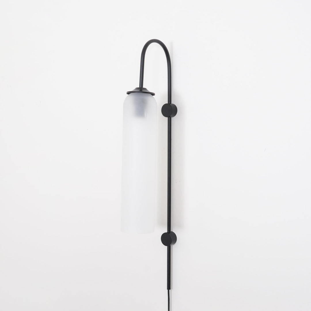 Modern Glas Vägglampa med Stickkontakt