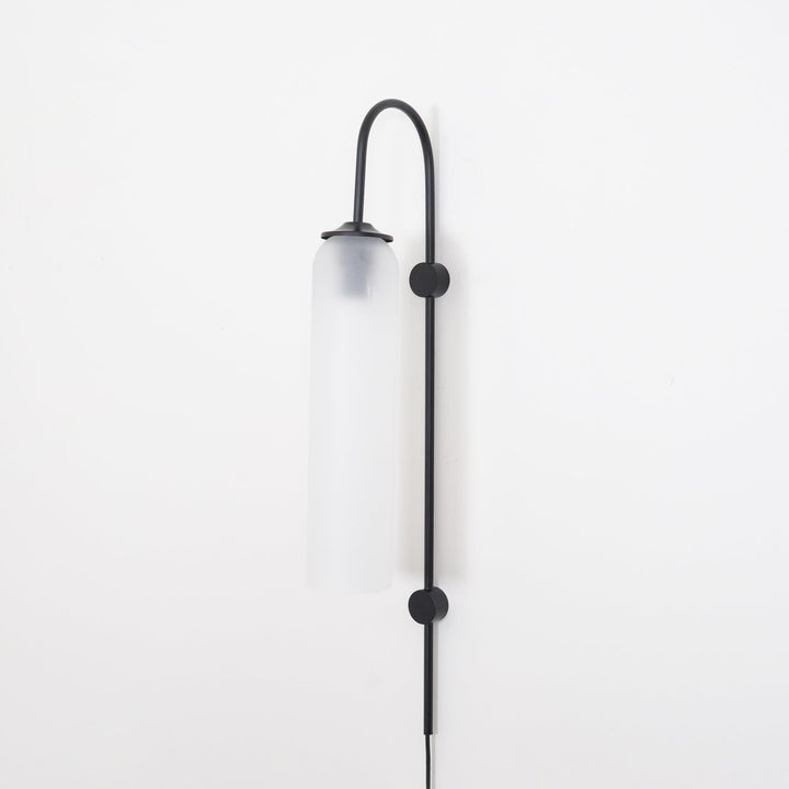 Modern Glas Vägglampa med Stickkontakt