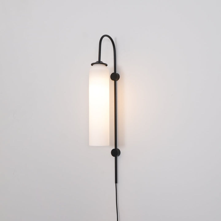 Modern Glas Vägglampa med Stickkontakt