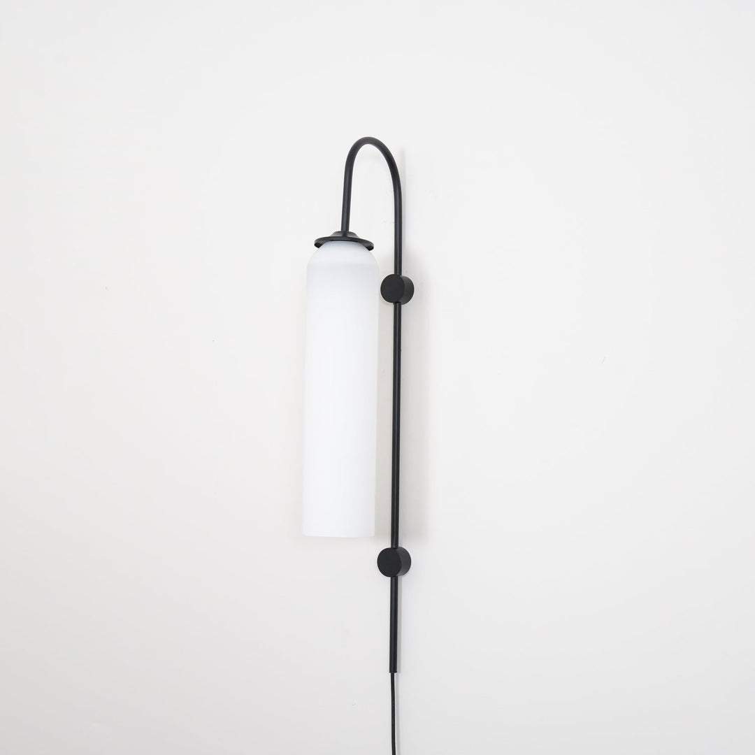 Modern Glas Vägglampa med Stickkontakt