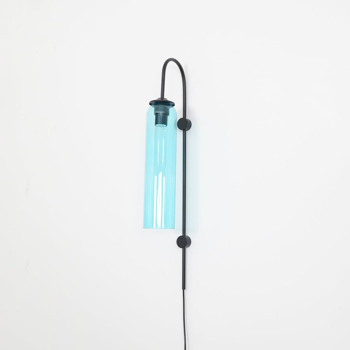 Modern Glas Vägglampa med Stickkontakt