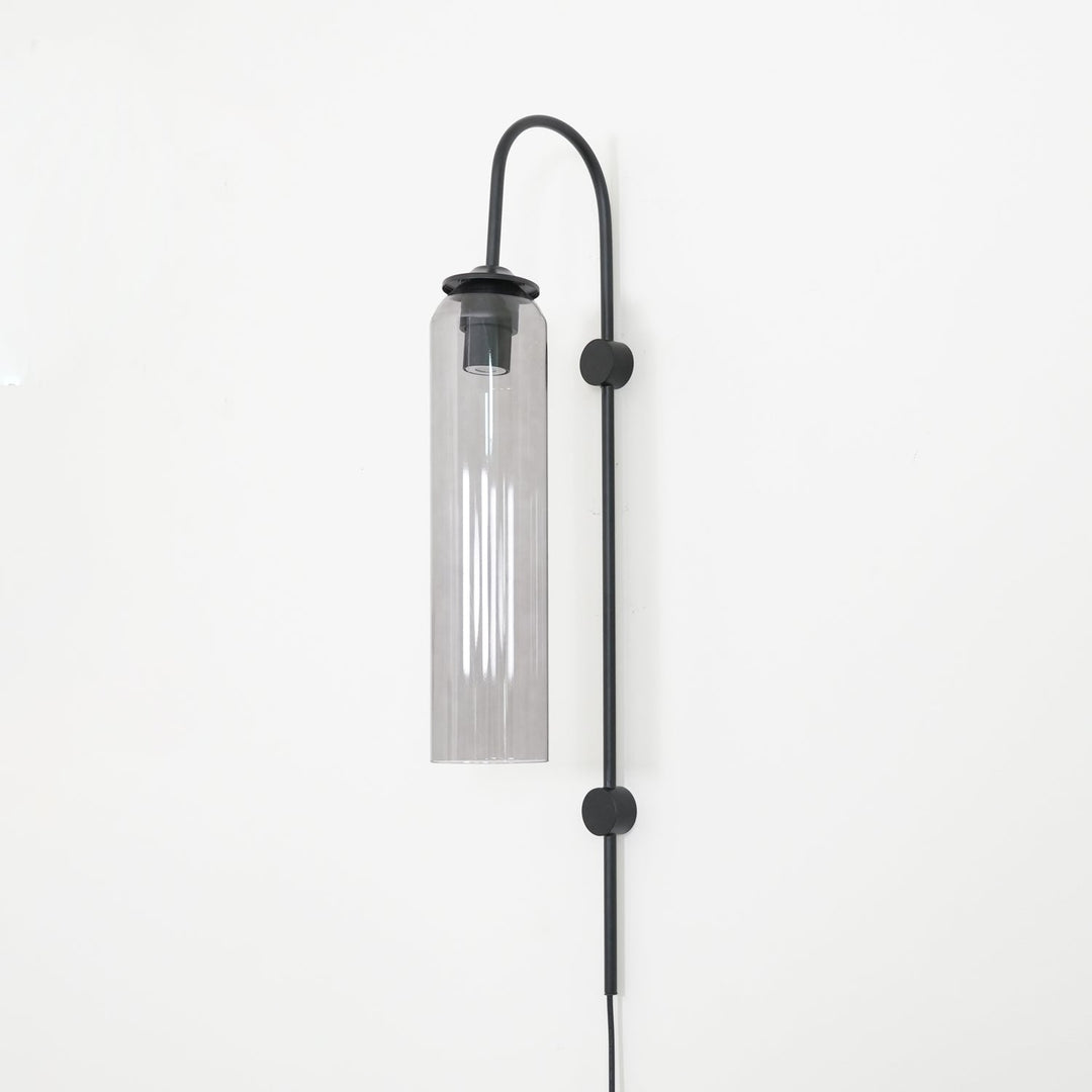 Modern Glas Vägglampa med Stickkontakt
