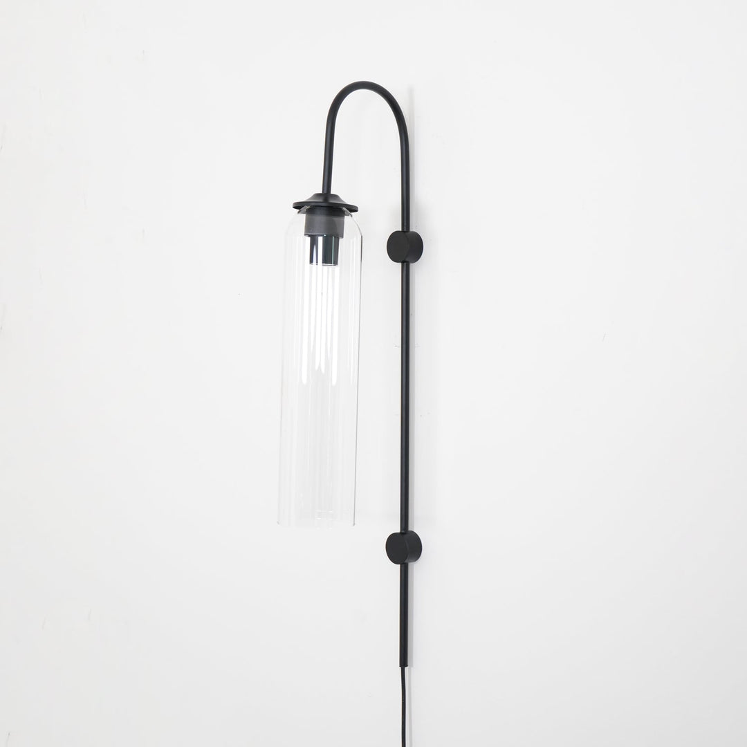 Modern Glas Vägglampa med Stickkontakt