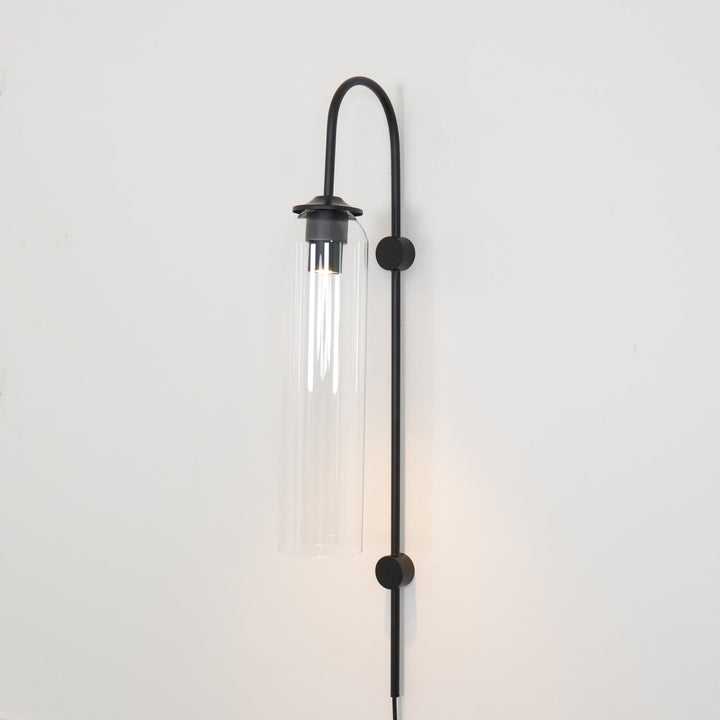 Modern Glas Vägglampa med Stickkontakt