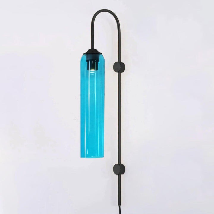 Modern Glas Vägglampa med Stickkontakt