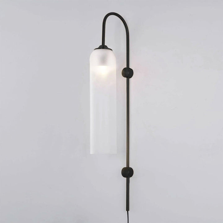 Modern Glas Vägglampa med Stickkontakt