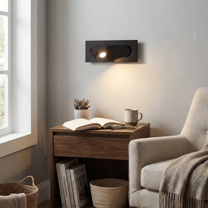 Modern LED Sänglampa för Läsning