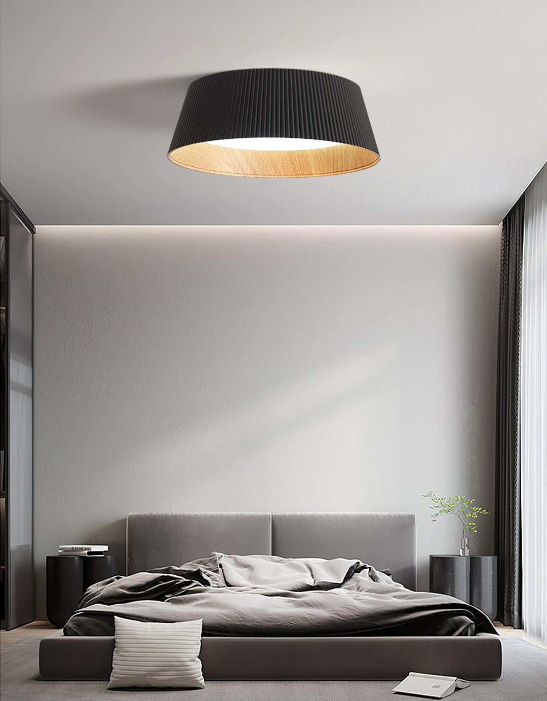 Modern Ribbad Taklampa