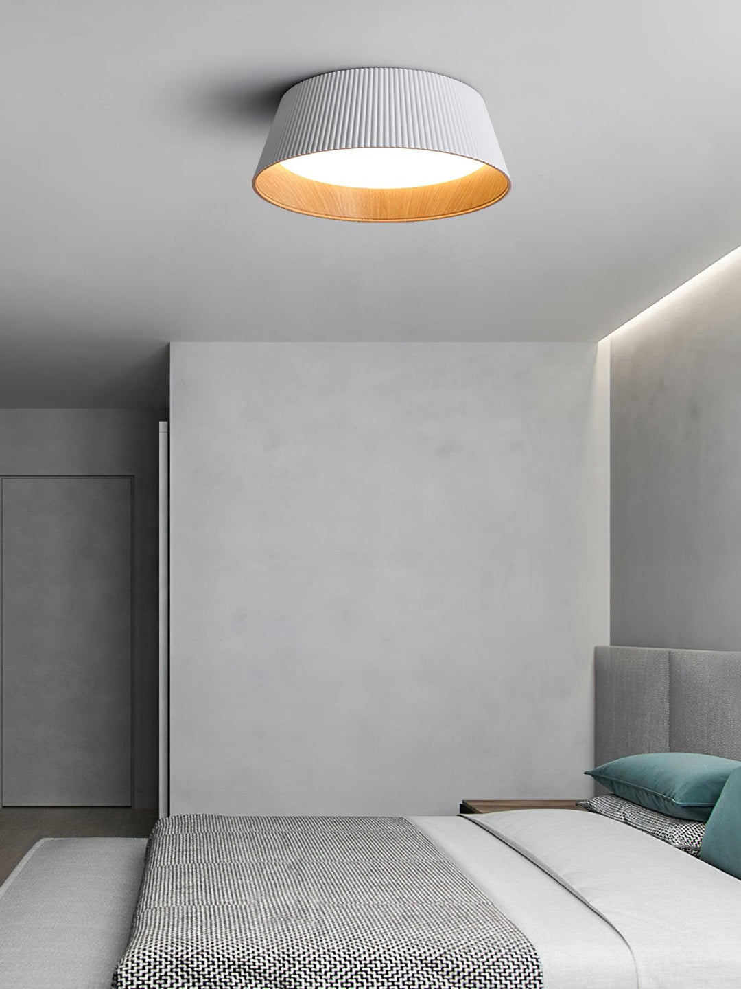 Modern Ribbad Taklampa