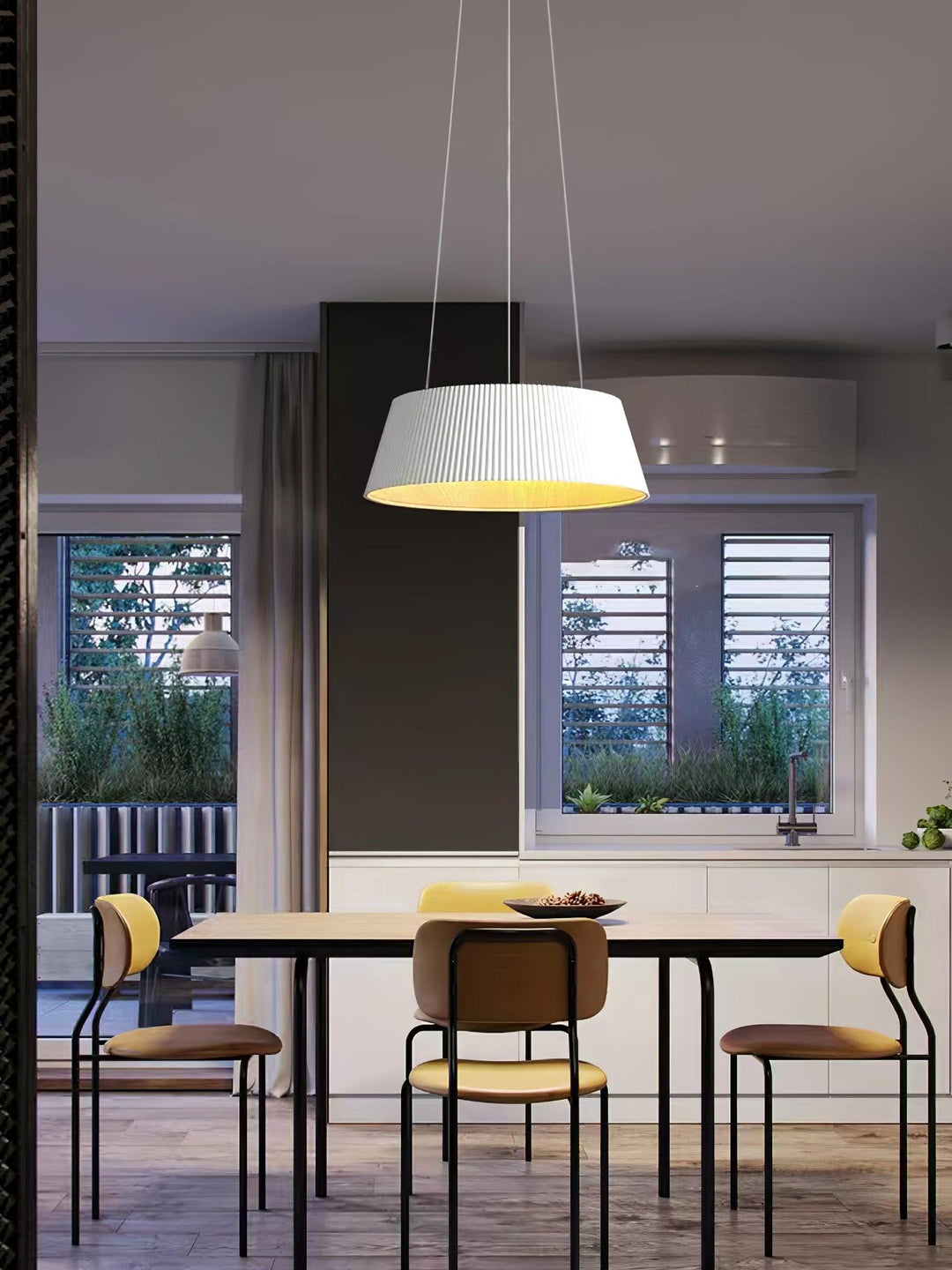 Modern Ribbad Pendellampa