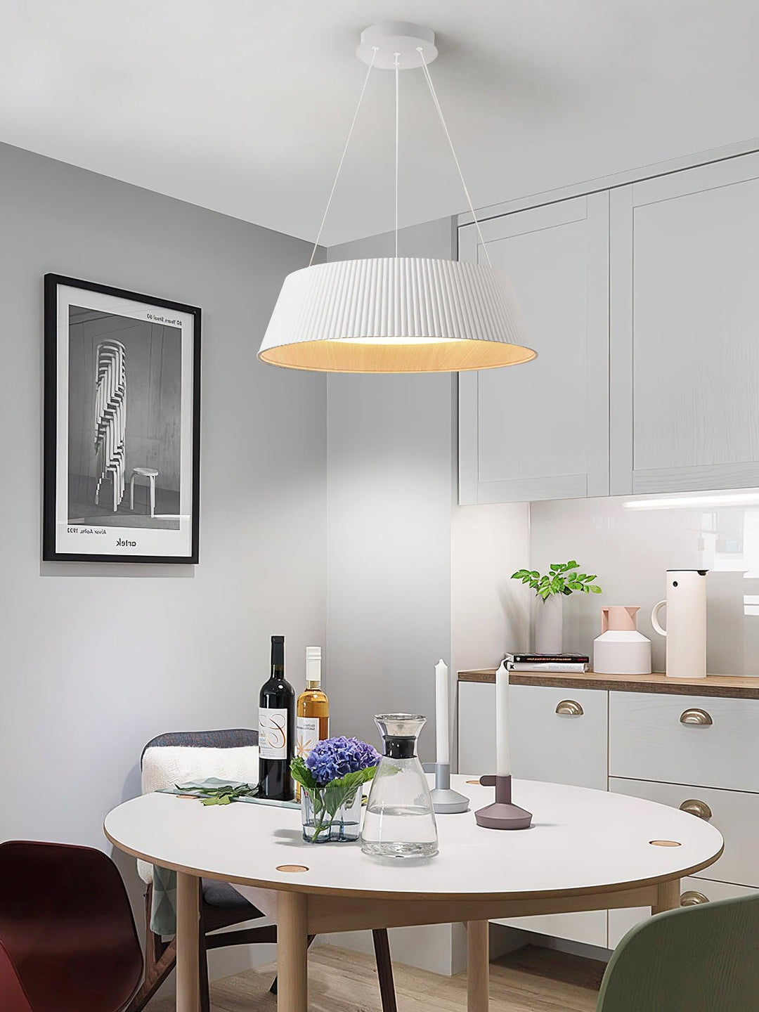 Modern Ribbad Pendellampa