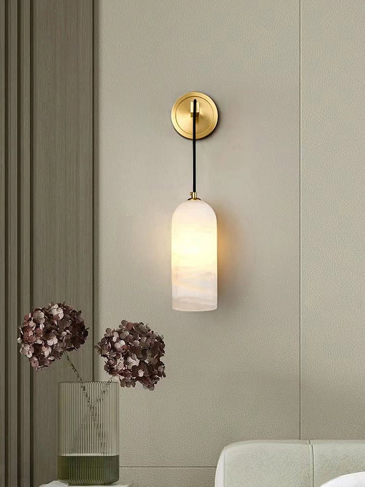 Monty Alabaster Vägglampa