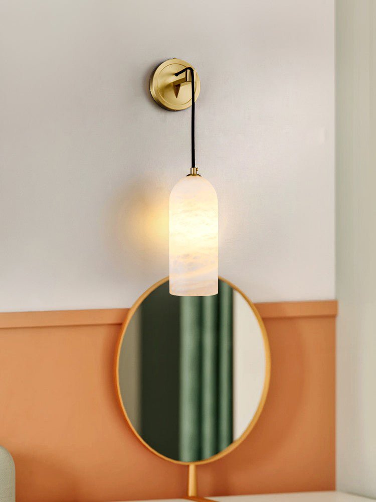 Monty Alabaster Vägglampa