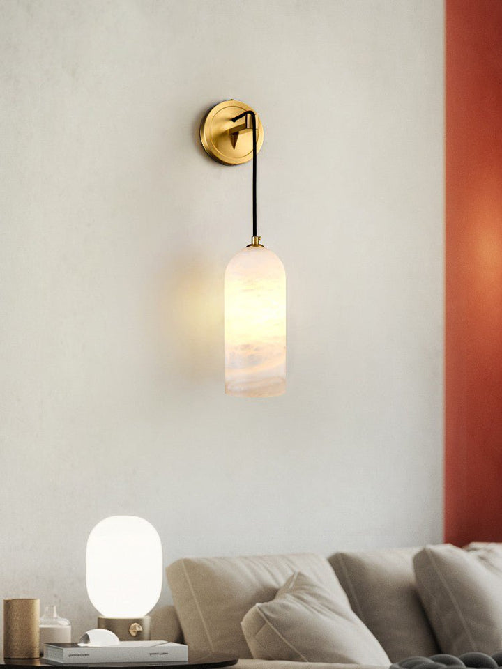 Monty Alabaster Vägglampa