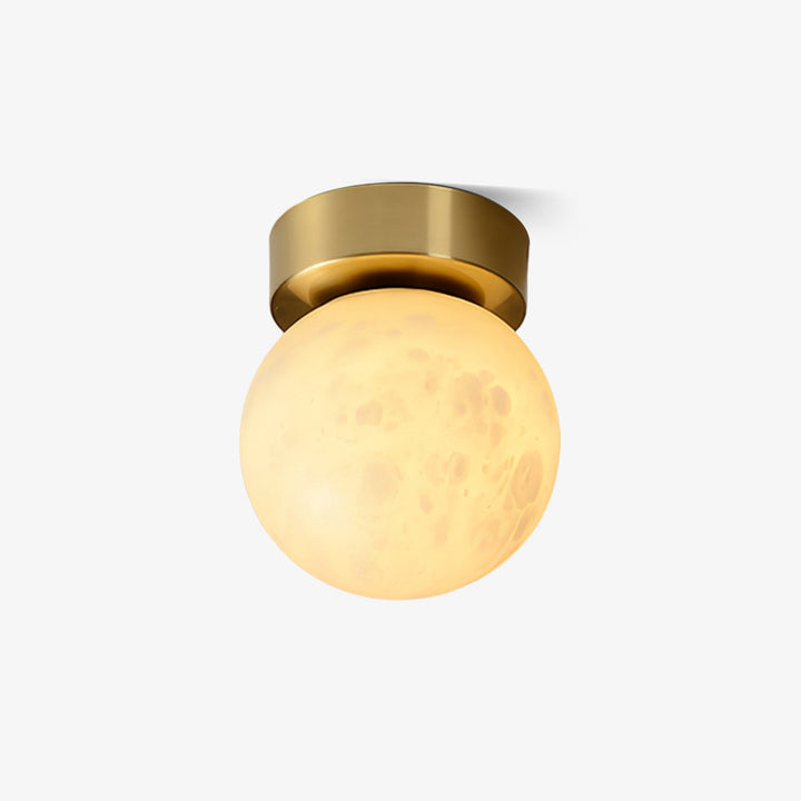 Måne Alabaster Taklampa