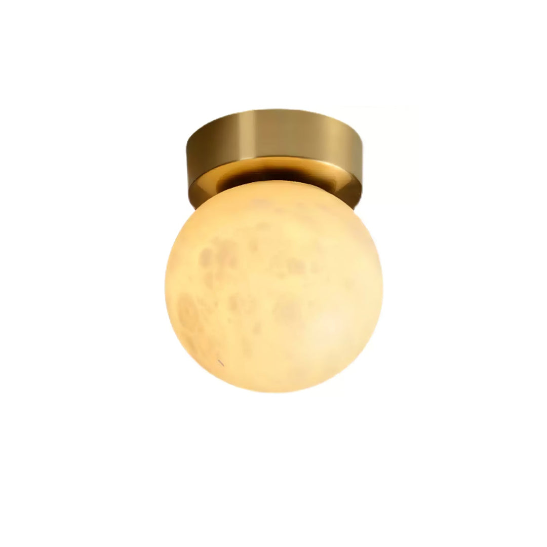 Måne Alabaster Taklampa