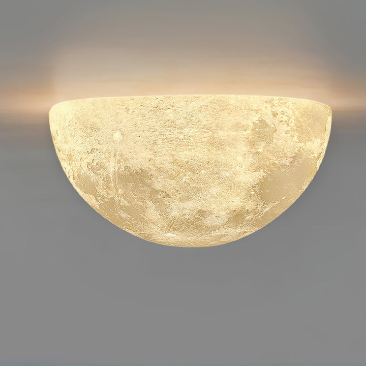 Måne 3D Vägglampa