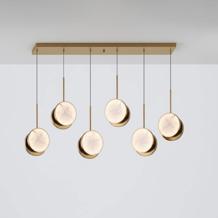 Moonshade Alabaster Pendellampa