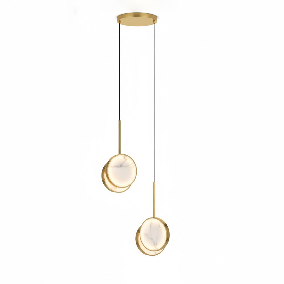 Moonshade Alabaster Pendellampa