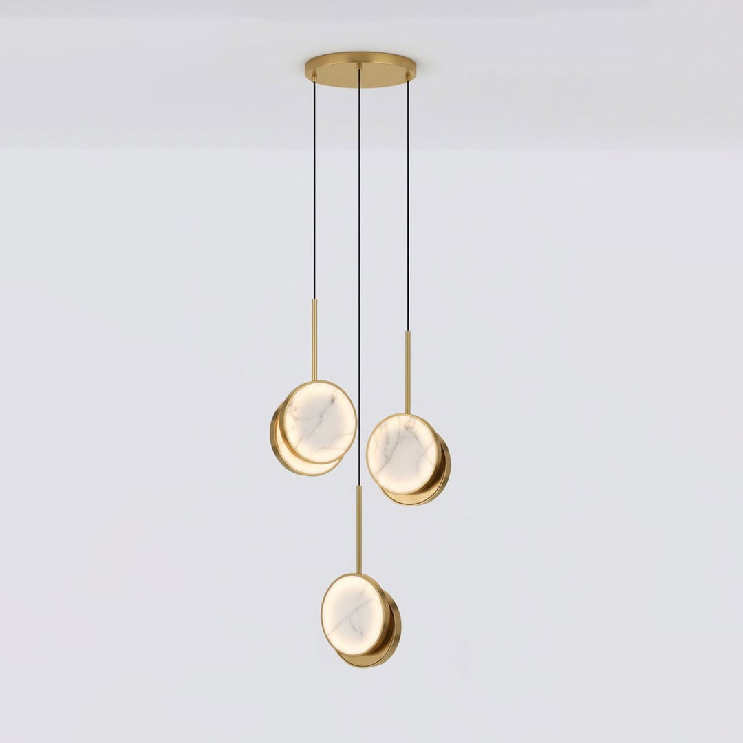 Moonshade Alabaster Pendellampa
