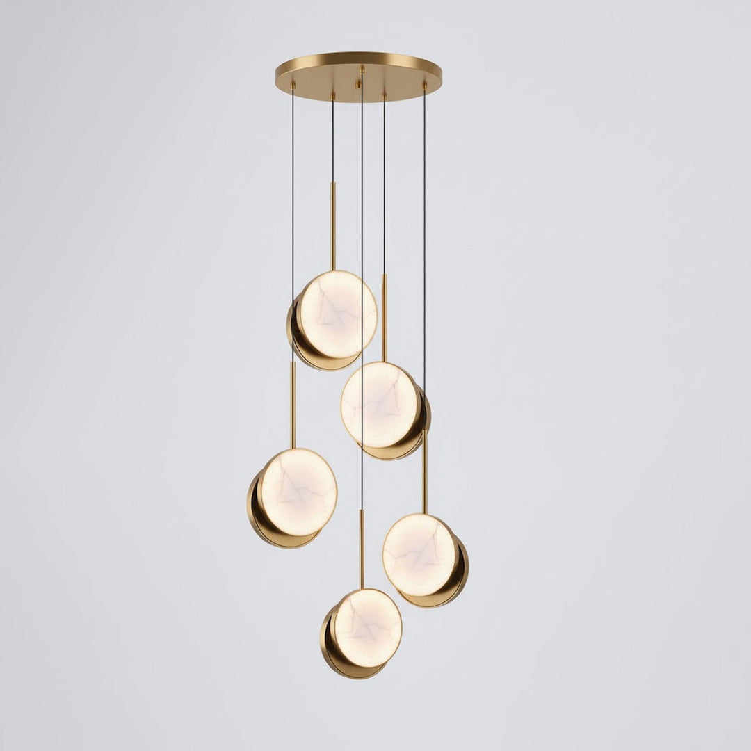 Moonshade Alabaster Pendellampa