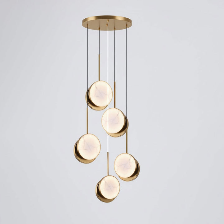 Moonshade Alabaster Pendellampa