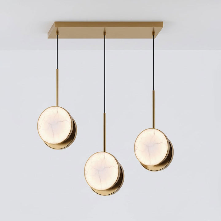 Moonshade Alabaster Pendellampa