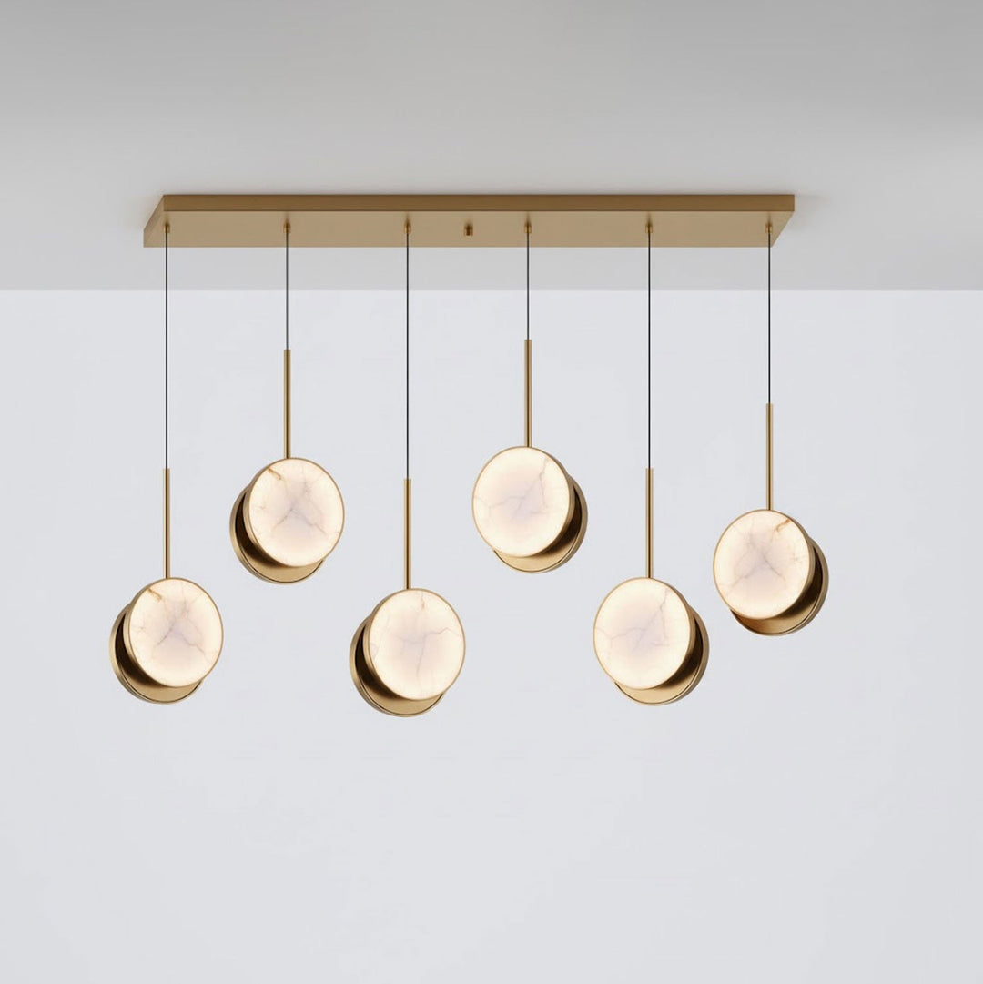 Moonshade Alabaster Pendellampa