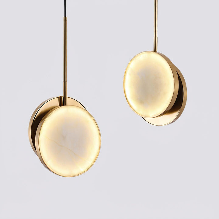 Moonshade Alabaster Pendellampa