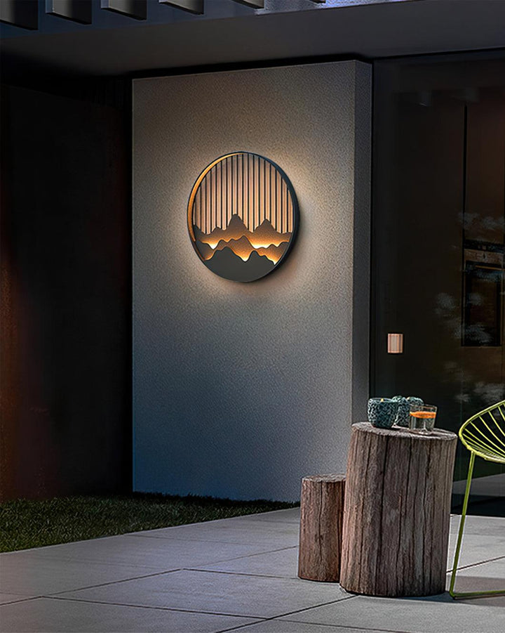 Berg Utomhus Vägglampa