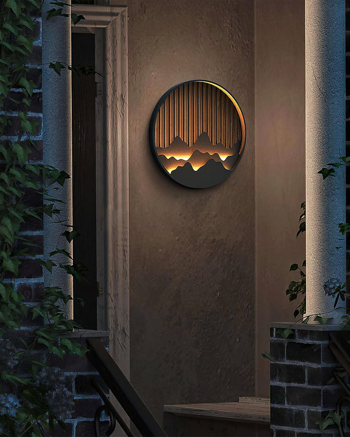 Berg Utomhus Vägglampa