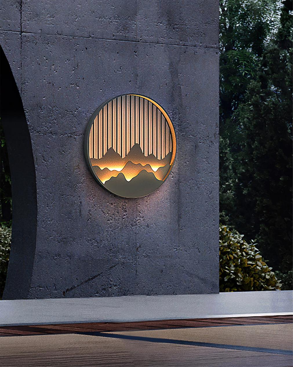 Berg Utomhus Vägglampa