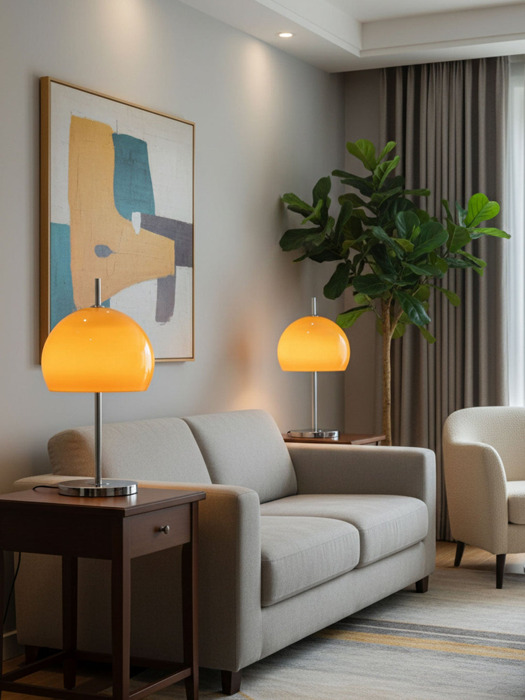 Svamp Bauhaus Bordslampa