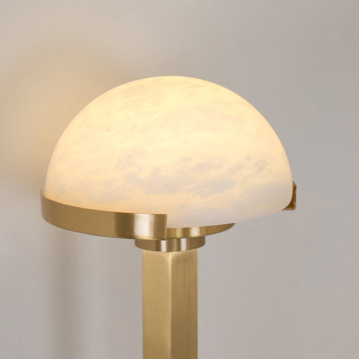 Svamp Alabaster Vägglampa