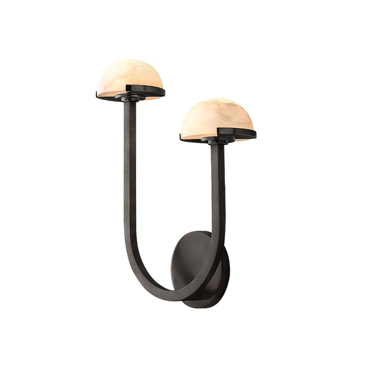 Svamp Alabaster Vägglampa