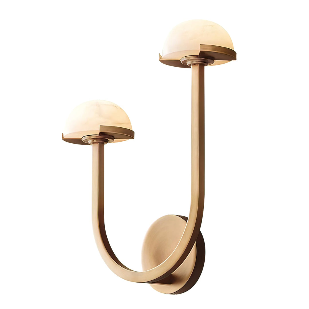 Svamp Alabaster Vägglampa