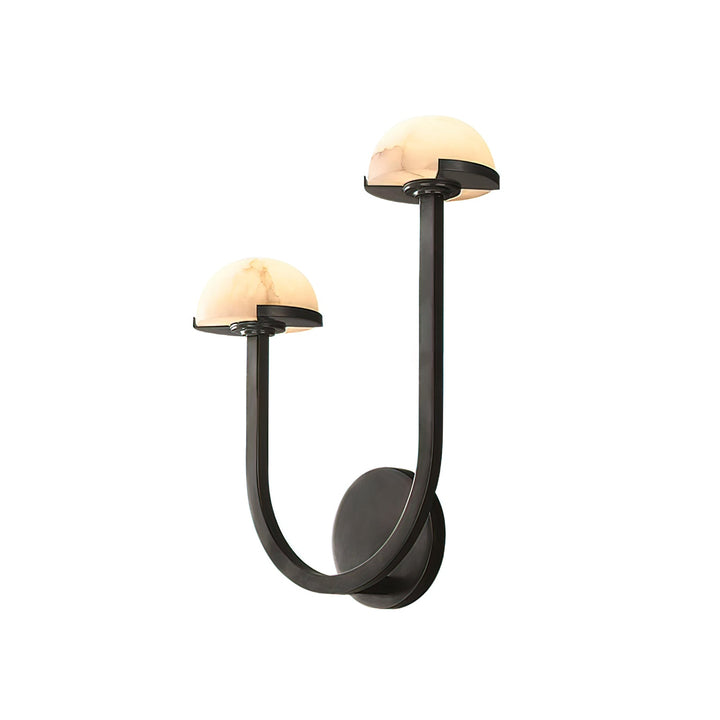 Svamp Alabaster Vägglampa