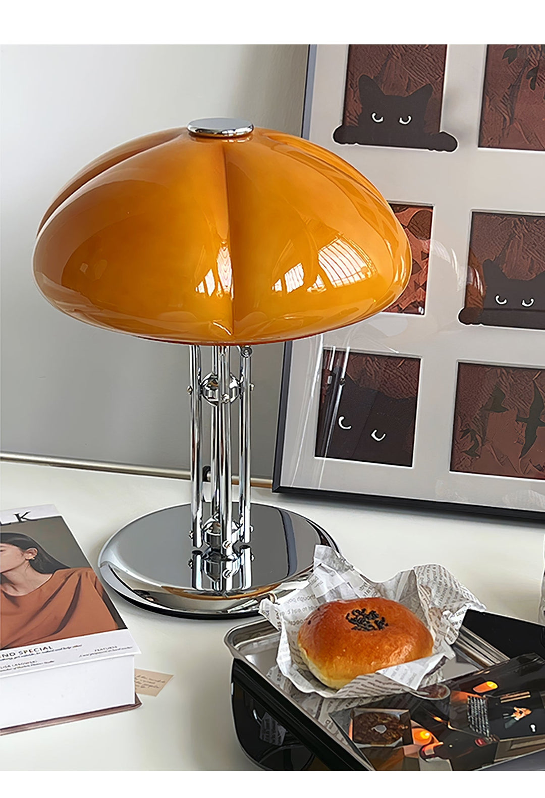 Svamp Bauhaus Bordslampa