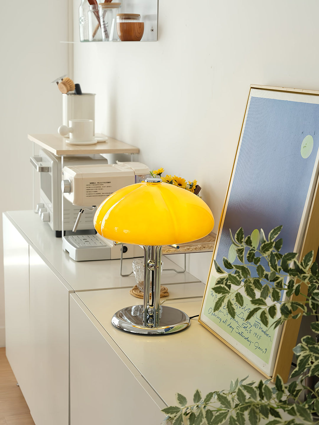Svamp Bauhaus Bordslampa